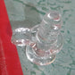 Sphatik Shivling/Big Size for Home Pooja Decorative Showpiece - 4 inch, 20gm (Crystal, White)